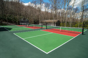 tennis court construction